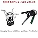 Gold Armour Camping Cookware Mess Kit 17 Pieces Set - Camping Accessories Essentials Kit, Great Camping Gear and Backpacking Gear (Green)