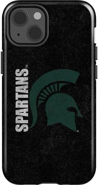 Skinit Impact Phone Case Compatible with iPhone 13 - Officially Licensed Michigan State University Bold Spartans Logo Design