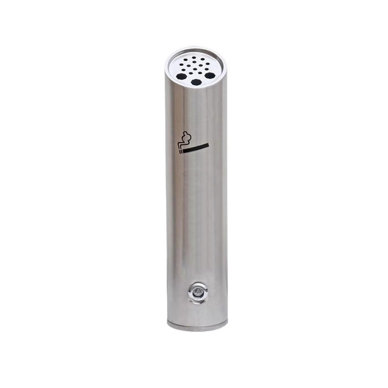 Stand ashtray Wall Mounted Outside Commercial Ashtray Lockable Stainless Steel Ash Pillar Pillar