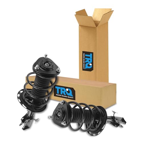 Image of TRQ Front Strut and Spring Assembly Set 2 Piece Compatible with 2006-2012 Toyota RAV4