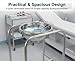 Veterinary Stainless Steel Basin Stand with Removable Bowl – Mobile Animal Clinic Utility Stand with Wheels, Ideal for Pet Hospital, Vet Surgery, Grooming Use