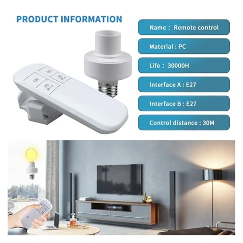 Contrôleur d'ampoule E27 intelligent : la solution contre les lampes restées allumées - 7