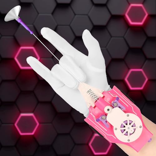 Web Shooter with Gloves - 8FT Spider Web Launcher for Kids, Spider Silk Slinger Wrist Toy for Superhero Funs