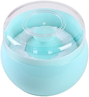 Topwon Baby Powder Puff Kit for Body Powder Container Dusting Powder Case for Baby&Mom