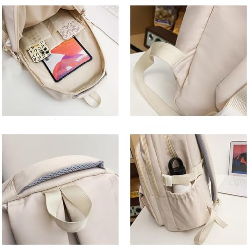 Mochila impermeable con broche de presión y bolsillo para botella 4