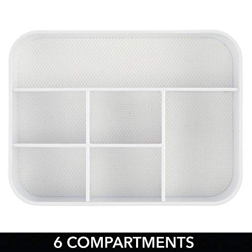 mDesign 2er-Set Schreibtischablage aus Kunststoff – praktische Sortierbox für Schreibwaren und Büroartikel… – Bild 4