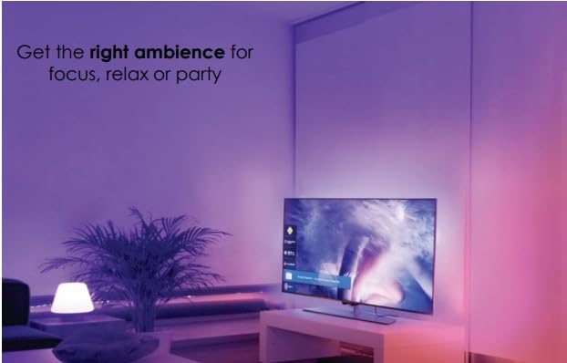 Image of Philips 5m Smart WiFi RGB LED Strip