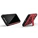 ZIZO Bolt Series for iPhone Xs Max case Military Grade Drop Tested with Tempered Glass Screen Protector, Holster, Kickstand RED Black