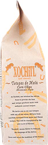 Xochitl White Corn Chips Sea Salt 12 oz USDA Organic Snack for Health-Conscious Consumers Party Snacks