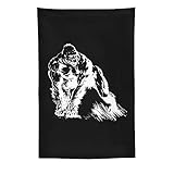 Chest Muscles Gorilla Wall Hanging Tapestry Fashion Tapestries Art Blanket For Bedroom Living Room H