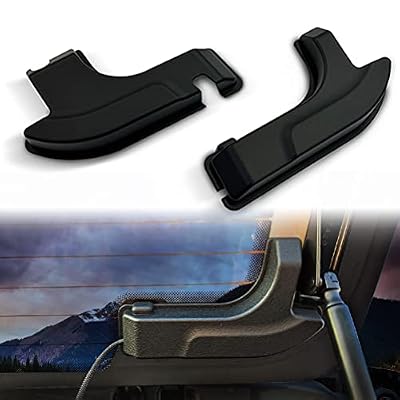 AZUTO Rear Defogger Cable Cover for Jeep Wrangler JL 2018-2026, Rear Window Defroster Wire Protector, OEM Look Interior, Peel Stick No Drill, 3M VHB Y 4180