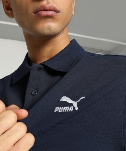 Image of Puma Men's Solid Regular Fit T-Shirt
