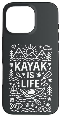 Kayak Canoes-Boat Kayaking, JbN tBbVO JbN V[JbN ނ JbN X}zP[X iPhone 16 Pro p