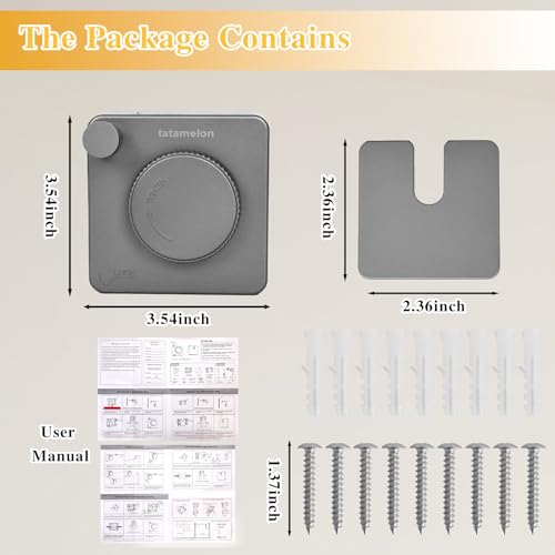 Tatamelon Retractable Clothesline Indoor, Non-Sagging Outdoor Clothes Line Retracting,15.1 Ft Heavy-Duty Clothes Drying Laundry Line,Wall Mounted Stainless Steel Line（Grey） thumb #5