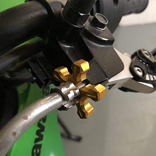 M8 Motorcycle CNC Aluminum Clutch Cable Adjuster Screw – Universal Fit For Dirt Bikes, ATV & Sport Bikes