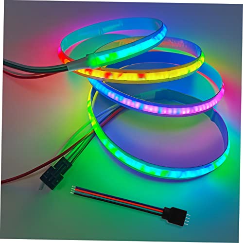 Conector de Tira LED RGB 4 Pines 5050 SMD Adaptador sin Soldadura ABS Negro 6