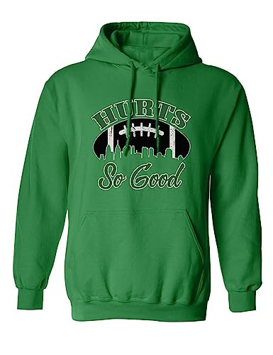 ALLNTRENDS Hurts So Good Hoodie Funny Sports Hooded Sweatshirt