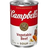 Campbell's Condensed Vegetable Beef Soup, 10.5 Ounce Can