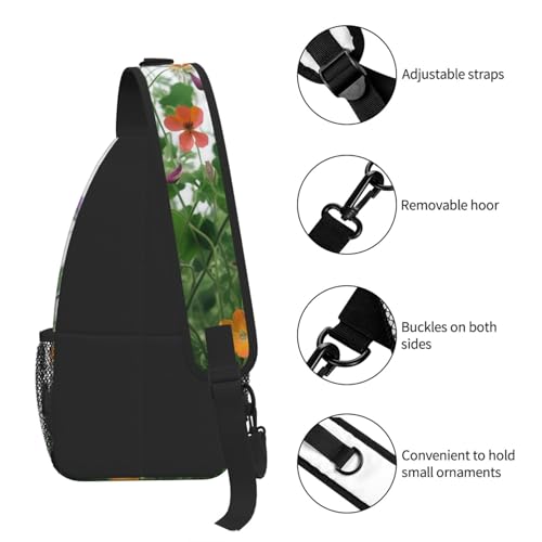 Bolso tipo Sling para hombre y mujer, mochila de viaje y senderismo miniatura 7