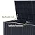 DRATO 200 Gallon Deck Box, Waterproof Resin Large Outdoor Storgae Box for Patio Furniture, Patio Cushions, Gardening Tools, Pool Supplies, Lockable (Black, 200 Gallon)