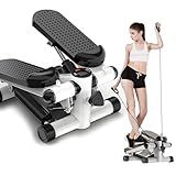 Stepper FüR Zuhause 120kg, Ministepper FüR Zuhause, Hometrainer Stepper, FüR Effektives Bein/Arm/Po Training, Mit LCD-Anzeige, Zeigt Trainingszeit, Schritte & Verbrannte Kalorien In Echtzeit An