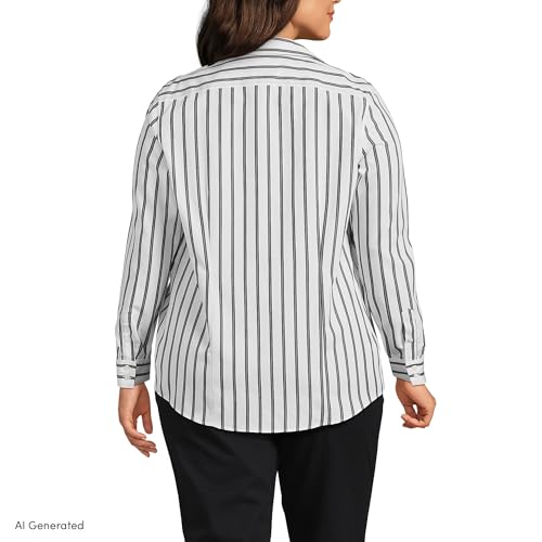 Image of Lands' End Women's Pinwale Cord Long Sleeve Shirt