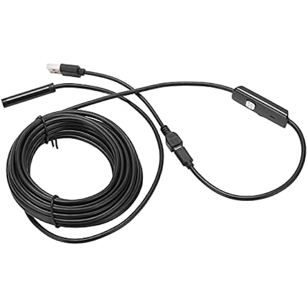 Kamera endoskopowa LED, przenośna endoskop 8 mm do użytku na zewnątrz w domu(2m)