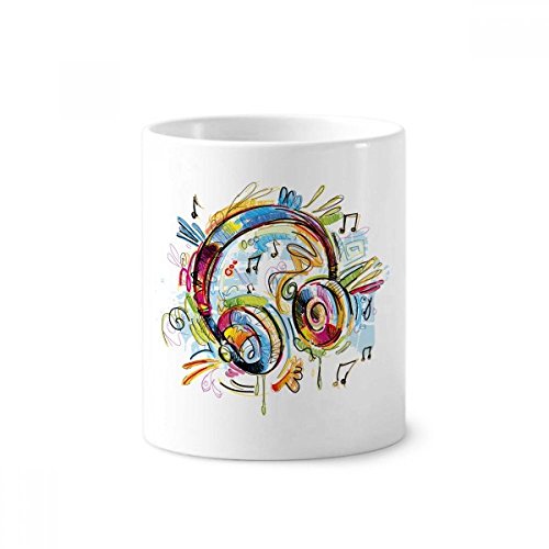 Casque de musique pot à crayons au design coloré pour égayer votre espace de travail et bureau