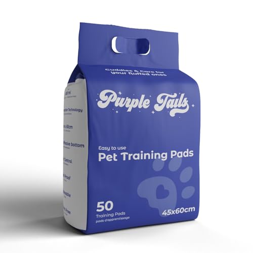 Image of Canada Pet Training Pads with Adhesive Tape - 8 Layers Super-Absorbent Pee Pads with Built in Pet Attractant for Dogs - Leakproof Pee Pads - Small, Medium Dog Pee Pads (50, 45x60 cm)