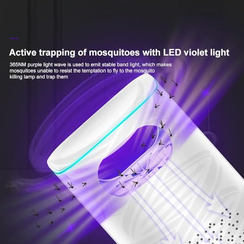 Image of International Eco Friendly Electronic LED Mosquito Killer Machine Trap Lamp, Theory Screen Protector Mosquito Killer lamp for House,USB Power Electronic Night Girls Room|Kids Room (Squ White)