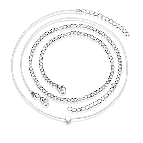 Multilayers Gold Plated Heart Charm Anklet for Women Girls Bohemian Beach Ankle Chain Bracelet Foot Jewelry