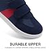 Imagen de Mioceko Zapatillas Barefoot Niño Zapatos Bebe Primeros Pasos Transpirables Ligero Calzado Respetuoso Niña Flexibles Deportivas Sneakers Antideslizantes para Casual Exterior Azul Marino 29 EU