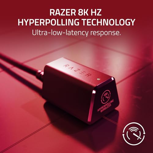 Razer Viper V3 Pro Wireless Esports Gaming Mouse: Symmetrical - 54g Lightweight - 8K Polling - 35K Optical Sensor - Gen3 Optical Switches - 8 Programmable Controls - 95 Hr Battery - Sentinels Edition by Razer - Used condition - Image 5