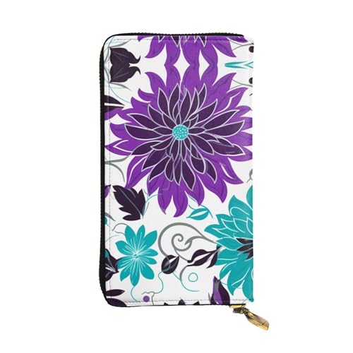 Portefeuille en cuir long noir pour ranger vos cartes avec élégance
