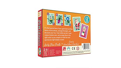 Christmas Lights A Card Game , 13 Different Holiday Festive Themed Games to Play - 25th Century Games - Image 2