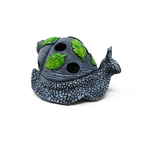 EZ DRINKER Snail Cigar Cigarette Ashtray Holder with Lid