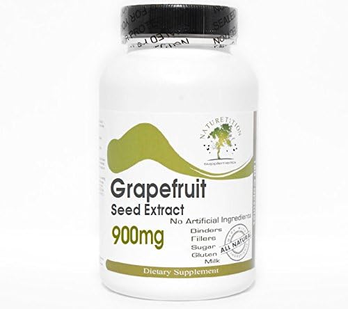 Grapefruit Seed Extract 900mg ~ 200 Capsules - No Additives ~ Naturetition Supplements