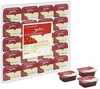 Lichfields Strawberry Jam Individual Portions 20x20g
