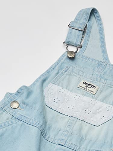 Oshkosh B'gosh Baby Girls World's Best Overalls, Pastel Eyelet, 18 Months Us #TOP1