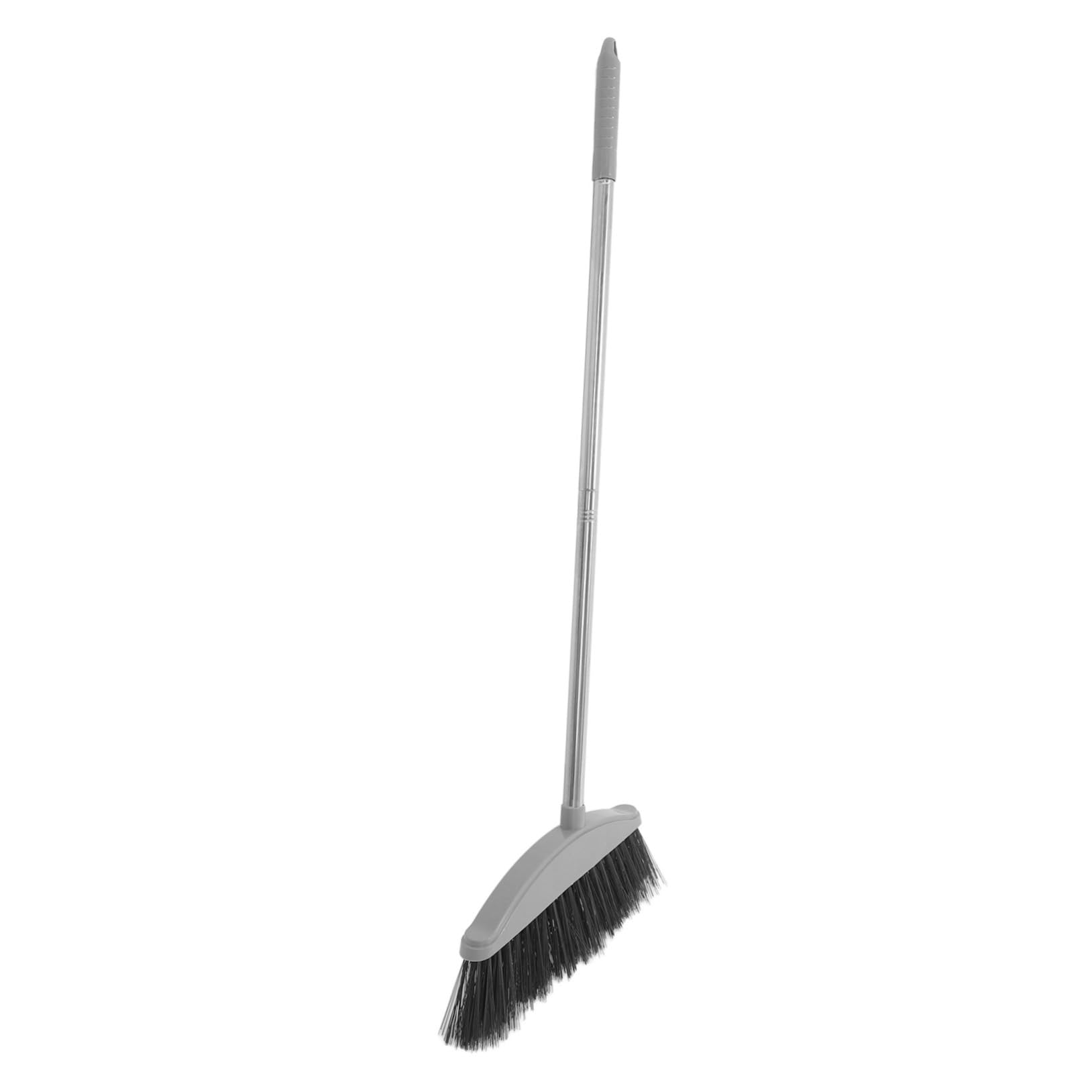 FRCOLOR Long Handle Floor Broom for Efficient Cleaning Ergonomic Design with Soft Bristles for Indoor and Outdoor Use and for All Floor Types