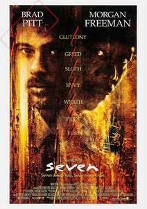 映画ポスター Amazon.co.jp: ポスター映画セブン（Seven、Se7en） 1995年 #2ブラッド