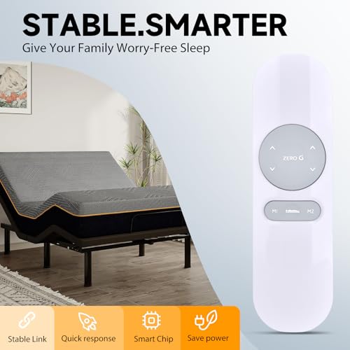 Télécommande RF366B pour corriger la panne de lit MIO Zero-G Sleep Tight Bedding