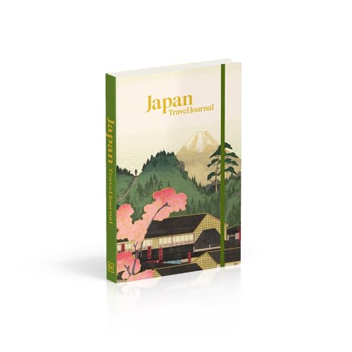 Image of Japan Travel Journal: Hardcover Travel Diary with Prompts, Planning Pages, and Keepsake Storage