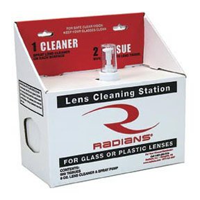 Radians Glass Cleaning Station with 8 oz Solution