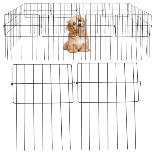 Valla para perros de metal 43 cm de alto