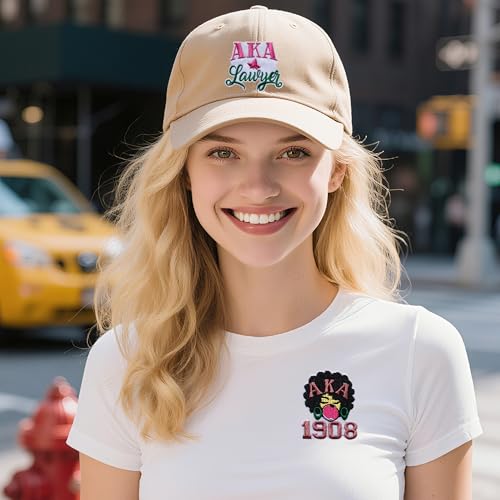 Xandova 21 Pcs Sorority Iron on Patches, AKA Sorority Embroidered Applique Sew on Patches for Clothes Hats Backpacks Jackets T-Shirt — view 5