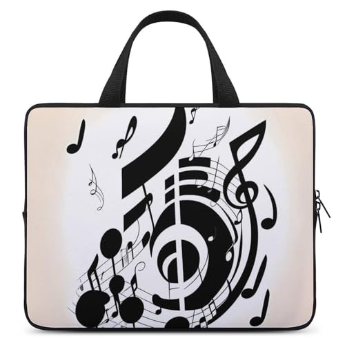 Housse ordinateur 15 pouces musique contre rayures et chocs de transport