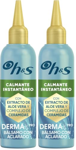 Head & Shoulders DermaXPro Instant Scalp Soother Tratamiento 145ml con Extracto de Aloe Vera y Complejo de Ceramida - Alivia al Instante el Cuero Cabelludo con Picor y Refuerza la Hidratación - Ligero