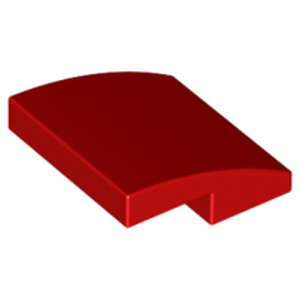 LEGO Slope, Curved 2 x 2 x 2/3, Building Block, Part 15068, Choose Your Colour (Red, 10, Bricks)