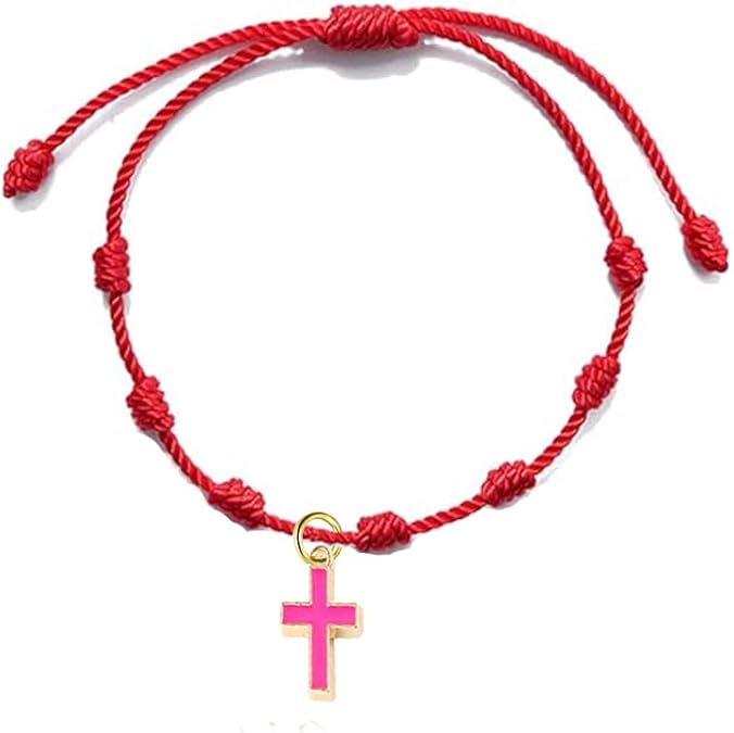 ブレスレット ROMANTINUER SN138 SIMPLE CROSS BRACELET 41D06hHSzeL._AC_SY675_.jpg